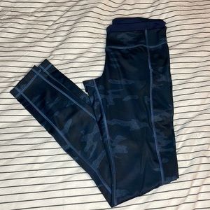 Lululemon navy camo leggings